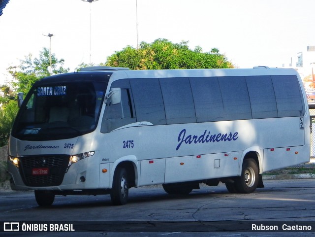 Auto Viação Jardinense 2475 na cidade de Natal, Rio Grande do Norte, Brasil, por Rubson  Caetano. ID da foto: 7154328.