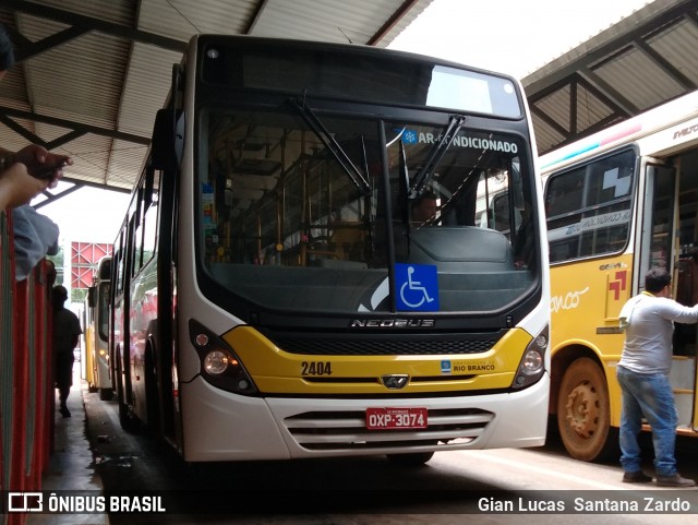 Auto Viação Floresta 2404 na cidade de Rio Branco, Acre, Brasil, por Gian Lucas  Santana Zardo. ID da foto: 7154143.