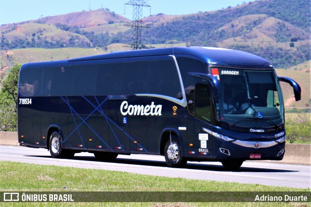 Viação Cometa 719534 na cidade de Roseira, São Paulo, Brasil, por Adriano Duarte. ID da foto: 7155427.