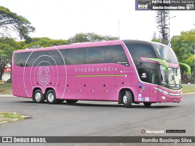 Viação Garcia 8534 na cidade de Rolândia, Paraná, Brasil, por Romílio Busólogo Silva . Número da foto: #7155778.