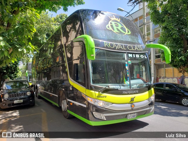 Ônibus da Bolívia 4712HNP na cidade de Belo Horizonte, Minas Gerais, Brasil, por Luiz Silva. ID da foto: 7156915.