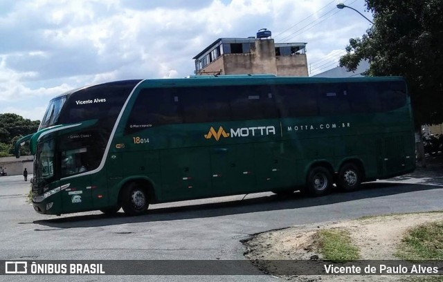 Viação Motta 18014 na cidade de Divinópolis, Minas Gerais, Brasil, por Vicente de Paulo Alves. Número da foto: #7157551.