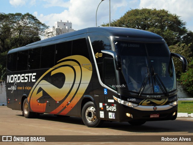 Expresso Nordeste 5495 na cidade de Maringá, Paraná, Brasil, por Robson Alves. Número da foto: #7158568.