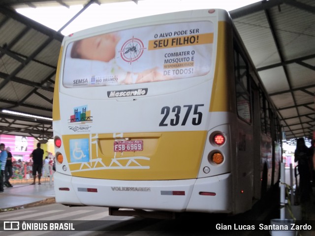 Auto Viação Floresta 2375 na cidade de Rio Branco, Acre, Brasil, por Gian Lucas  Santana Zardo. Número da foto: #7156938.