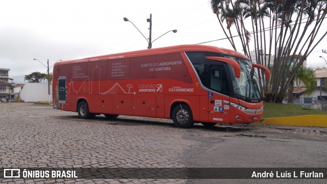 Auto Viação Catarinense 3345 na cidade de Balneário Camboriú, Santa Catarina, Brasil, por André Luis L Furlan. ID da foto: 7157241.