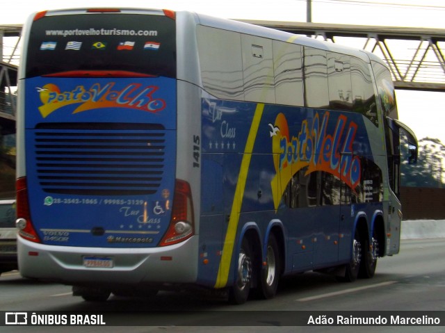 Porto Velho Turismo 1415 na cidade de Belo Horizonte, Minas Gerais, Brasil, por Adão Raimundo Marcelino. ID da foto: 7159092.