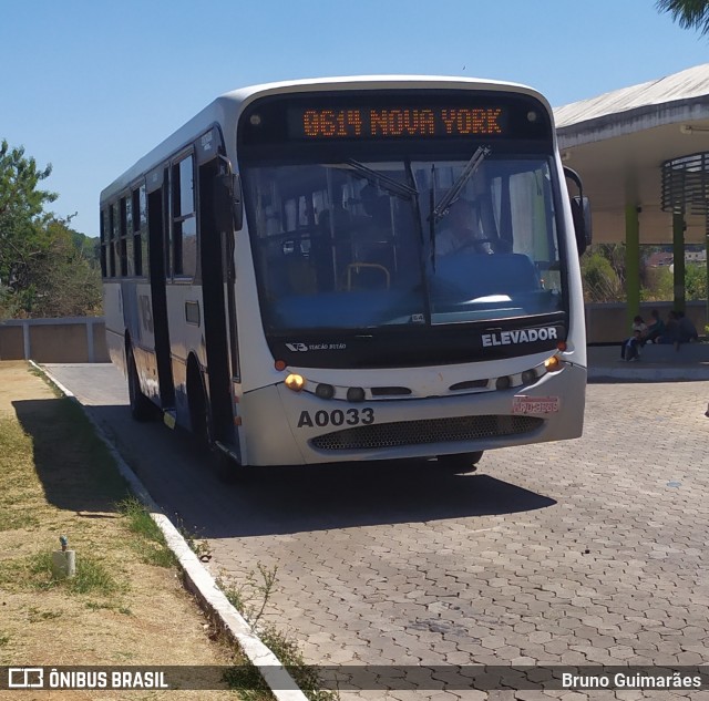 Viação Buião A0033 na cidade de Vespasiano, Minas Gerais, Brasil, por Bruno Guimarães. ID da foto: 7156713.