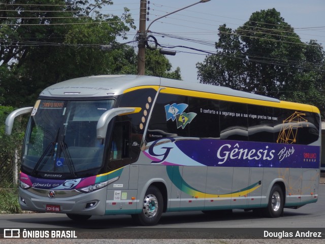 LP Gênesis Bus 9186 na cidade de Cuiabá, Mato Grosso, Brasil, por Douglas Andrez. Número da foto: #7158629.