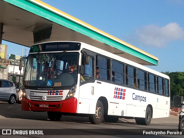 MDC - Viação Campos 211 na cidade de Natal, Rio Grande do Norte, Brasil, por Feehzynho Pereira. Número da foto: #7156951.