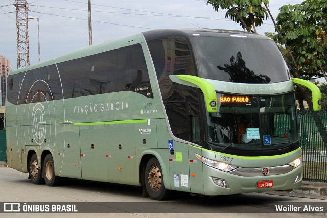 Viação Garcia 7877 na cidade de São Paulo, São Paulo, Brasil, por Weiller Alves. ID da foto: 7158005.