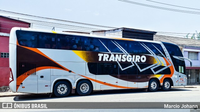 Transgiro Turismo 4830 na cidade de Salto, São Paulo, Brasil, por Marcio Johann. ID da foto: 7157339.