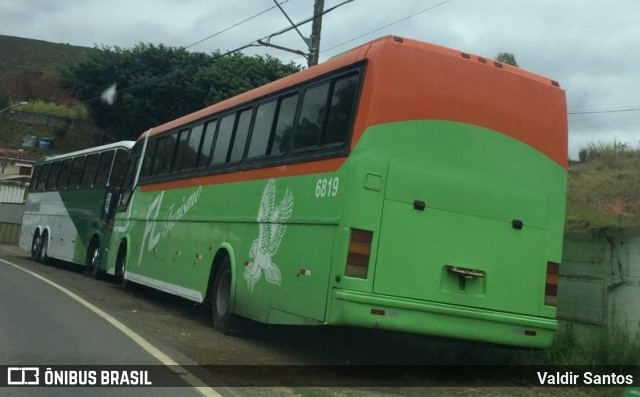 FL Turismo 6819 na cidade de Matias Barbosa, Minas Gerais, Brasil, por Valdir Santos. Número da foto: #7156957.