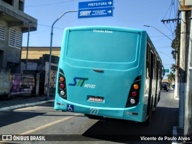 Saritur - Santa Rita Transporte Urbano e Rodoviário 227 na cidade de Ribeirão das Neves, Minas Gerais, Brasil, por Vicente de Paulo Alves. Número da foto: #7158019.