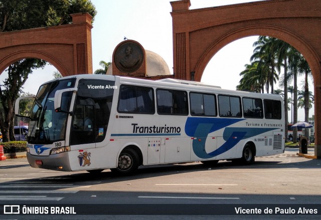 Transturismo Turismo e Fretamento 180 na cidade de Aparecida, São Paulo, Brasil, por Vicente de Paulo Alves. ID da foto: 7157816.