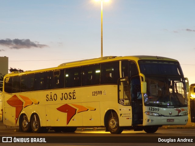 Expresso São José do Tocantins 12599 na cidade de Goiânia, Goiás, Brasil, por Douglas Andrez. Número da foto: #7158572.