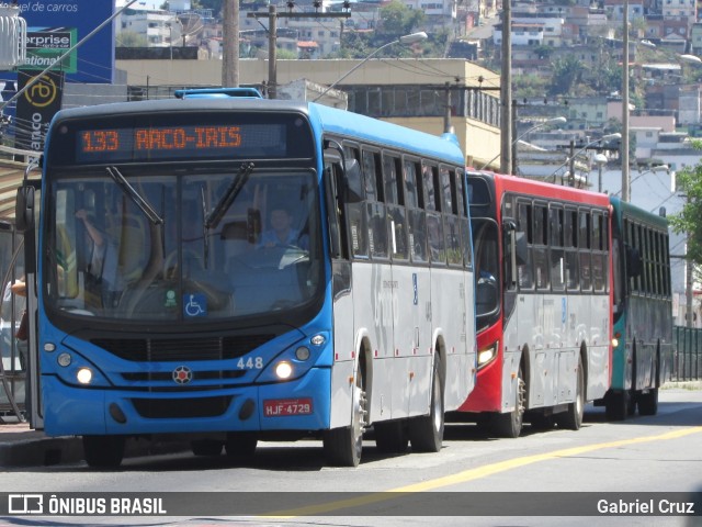 VSFL - Viação São Francisco 448 na cidade de Juiz de Fora, Minas Gerais, Brasil, por Gabriel Cruz. Número da foto: #7157048.