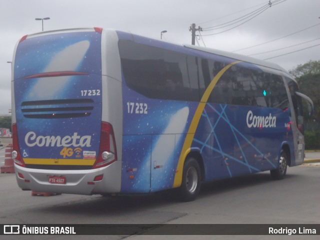 Viação Cometa 17232 na cidade de São Paulo, São Paulo, Brasil, por Rodrigo Lima. ID da foto: 7156959.