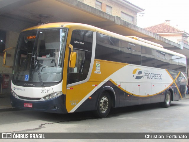 Viação Progresso 31311 na cidade de Carangola, Minas Gerais, Brasil, por Christian  Fortunato. ID da foto: 7111113.