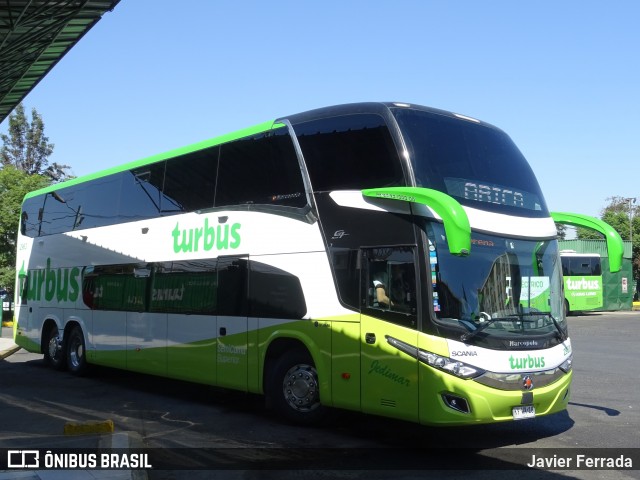 TurBus 2963 na cidade de Estación Central, Santiago, Metropolitana de Santiago, Chile, por Javier Ferrada. Número da foto: #7108676.