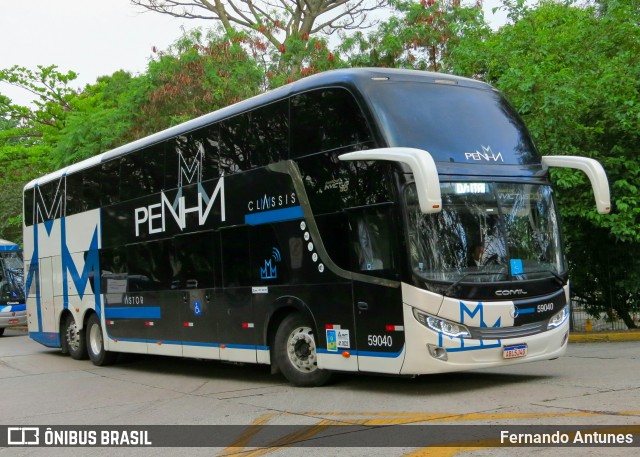 Empresa de Ônibus Nossa Senhora da Penha 59040 na cidade de São Paulo, São Paulo, Brasil, por Fernando Antunes. ID da foto: 7111053.