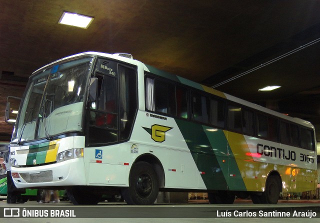 Empresa Gontijo de Transportes 3165 na cidade de Belo Horizonte, Minas Gerais, Brasil, por Luís Carlos Santinne Araújo. ID da foto: 7110561.