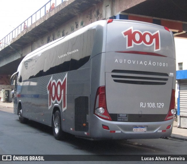Auto Viação 1001 RJ 108.129 na cidade de Nova Iguaçu, Rio de Janeiro, Brasil, por Lucas Alves Ferreira. Número da foto: #7109926.