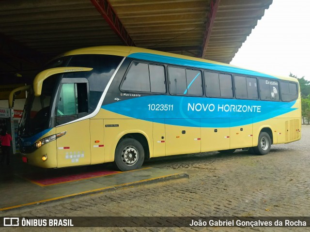 Viação Novo Horizonte 1023511 na cidade de Vitória da Conquista, Bahia, Brasil, por João Gabriel Gonçalves da Rocha. ID da foto: 7110294.