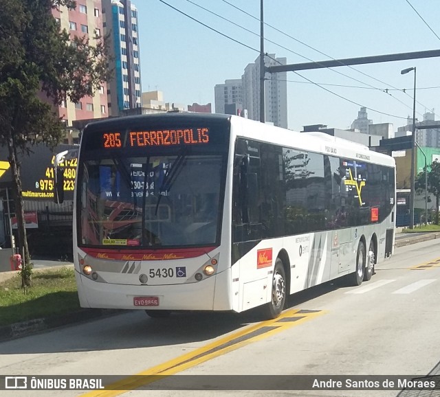 Metra - Sistema Metropolitano de Transporte 5430 na cidade de São Bernardo do Campo, São Paulo, Brasil, por Andre Santos de Moraes. Número da foto: #7110544.