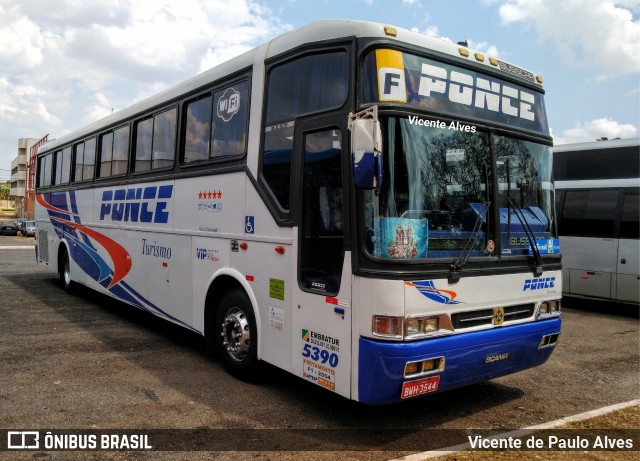 Ponce Turismo 5390 na cidade de Trindade, Goiás, Brasil, por Vicente de Paulo Alves. ID da foto: 7111257.