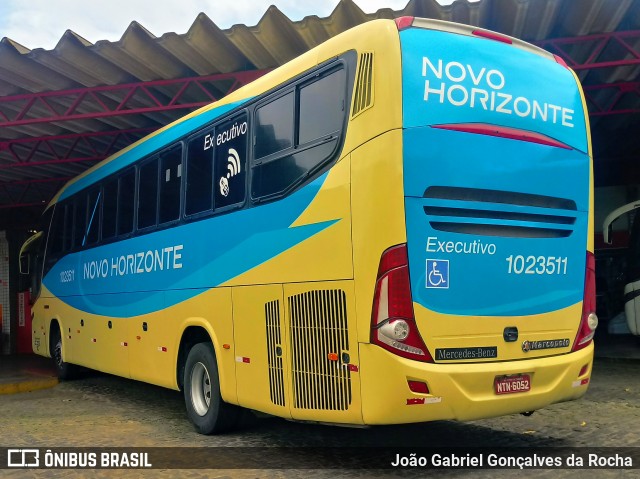 Viação Novo Horizonte 1023511 na cidade de Vitória da Conquista, Bahia, Brasil, por João Gabriel Gonçalves da Rocha. Número da foto: #7110297.