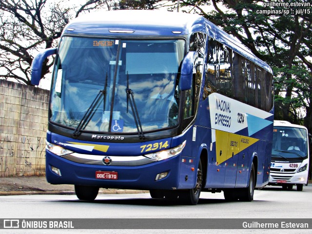RodeRotas - Rotas de Viação do Triângulo 7314 na cidade de Campinas, São Paulo, Brasil, por Guilherme Estevan. Número da foto: #7109738.