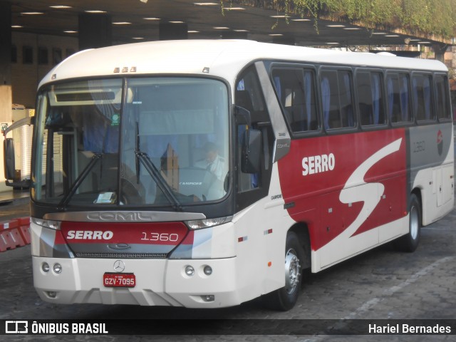 Viação Serro 1360 na cidade de Belo Horizonte, Minas Gerais, Brasil, por Hariel Bernades. ID da foto: 7109474.