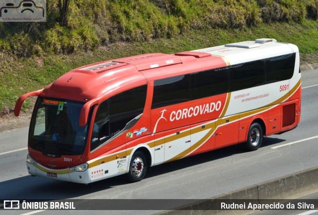 Corcovado Turismo 5091 na cidade de Arujá, São Paulo, Brasil, por Rudnei Aparecido da Silva. ID da foto: 7111073.