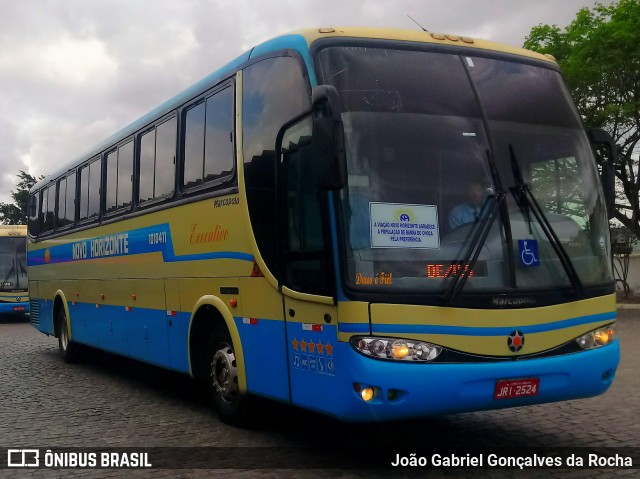 Viação Novo Horizonte 1010411 na cidade de Vitória da Conquista, Bahia, Brasil, por João Gabriel Gonçalves da Rocha. Número da foto: #7110305.