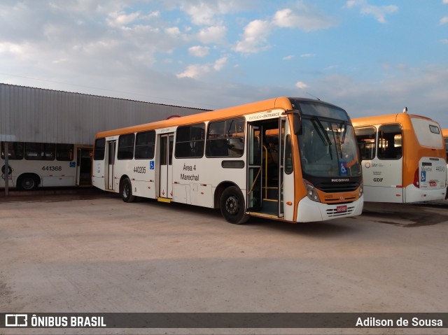 Auto Viação Marechal Brasília 440205 na cidade de Taguatinga, Distrito Federal, Brasil, por Adilson de Sousa. Número da foto: #7108978.