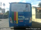 Viação Atalaia Transportes 6207 na cidade de Aracaju, Sergipe, Brasil, por Mario dos Santos Nogueira Junior. Número da foto: #7108489.