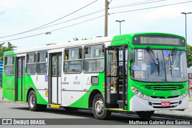 VB Transportes e Turismo 3219 na cidade de Campinas, São Paulo, Brasil, por Matheus Gabriel dos Santos. ID da foto: 7162168.