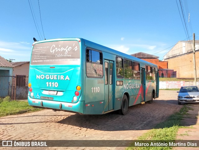 Viação Nogueira 1110 na cidade de Alegrete, Rio Grande do Sul, Brasil, por Marco Antônio Martins Dias. Número da foto: #7162790.