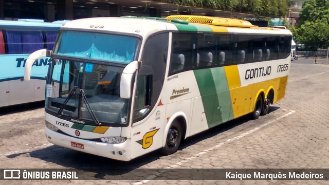 Empresa Gontijo de Transportes 17265 na cidade de Belo Horizonte, Minas Gerais, Brasil, por Kaique Marquês Medeiros . Número da foto: #7159602.