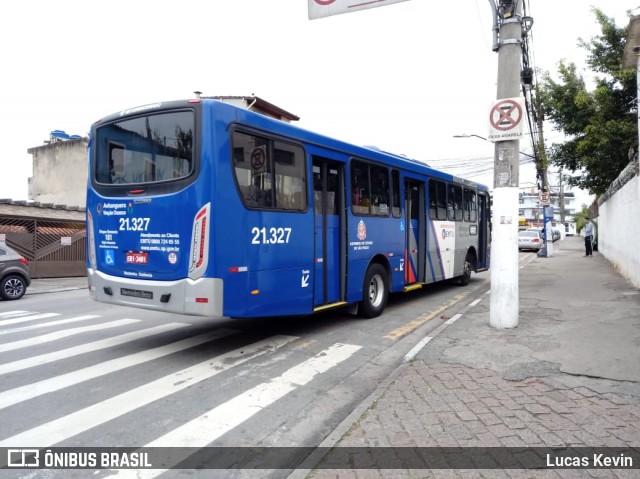 Viação Osasco 21.327 na cidade de Osasco, São Paulo, Brasil, por Lucas Kevin. ID da foto: 7161991.