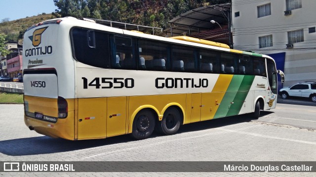 Empresa Gontijo de Transportes 14550 na cidade de Alegre, Espírito Santo, Brasil, por Márcio Douglas Castellar. ID da foto: 7161617.