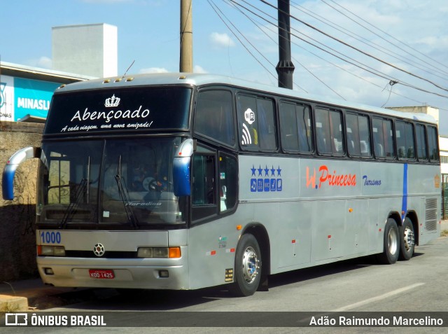 Princesa Turismo 1000 na cidade de Belo Horizonte, Minas Gerais, Brasil, por Adão Raimundo Marcelino. ID da foto: 7162655.