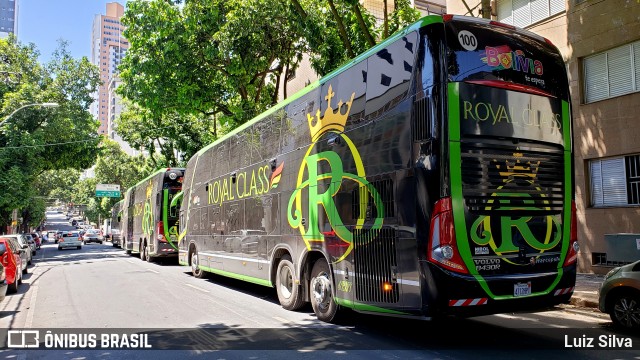 Ônibus da Bolívia 4712HPT na cidade de Belo Horizonte, Minas Gerais, Brasil, por Luiz Silva. ID da foto: 7160472.