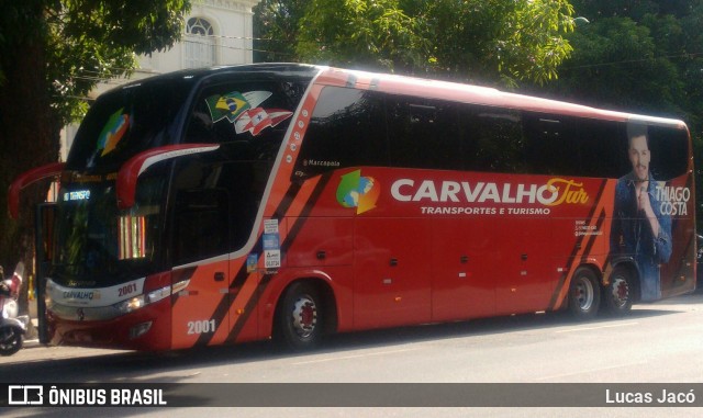 Carvalho Tur Transportes e Turismo 2001 na cidade de Belém, Pará, Brasil, por Lucas Jacó. Número da foto: #7162354.