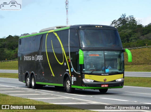 Expresso Princesa dos Campos 5852 na cidade de Mogi das Cruzes, São Paulo, Brasil, por Rudnei Aparecido da Silva. Número da foto: #7162738.
