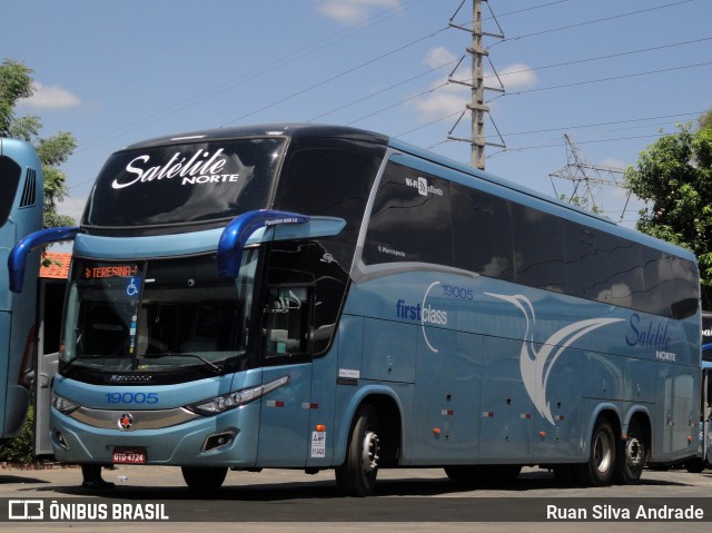 Expresso Satélite Norte 19005 na cidade de Teresina, Piauí, Brasil, por Ruan Silva Andrade. Número da foto: #7161584.