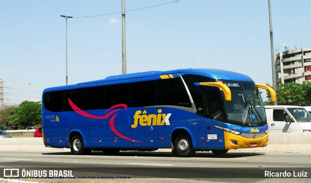 Rápido Expresso Fênix Viação 35525 na cidade de São Paulo, São Paulo, Brasil, por Ricardo Luiz. Número da foto: #7161872.