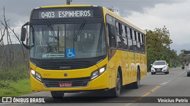 Transtusa - Transporte e Turismo Santo Antônio 1901 na cidade de Joinville, Santa Catarina, Brasil, por Vinicius Petris. Número da foto: #7162792.