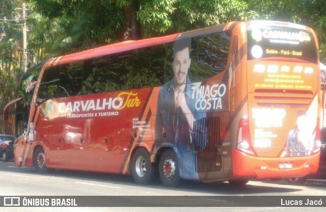 Carvalho Tur Transportes e Turismo 2001 na cidade de Belém, Pará, Brasil, por Lucas Jacó. ID da foto: 7162356.