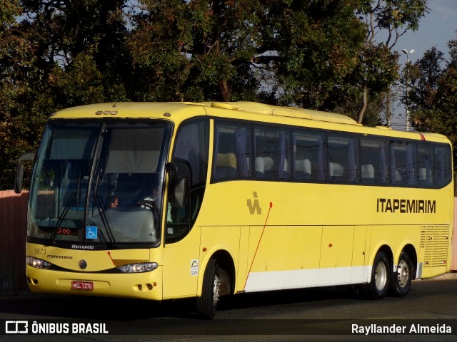 Viação Itapemirim 5873 na cidade de Brasília, Distrito Federal, Brasil, por Rayllander Almeida. ID da foto: 7163879.